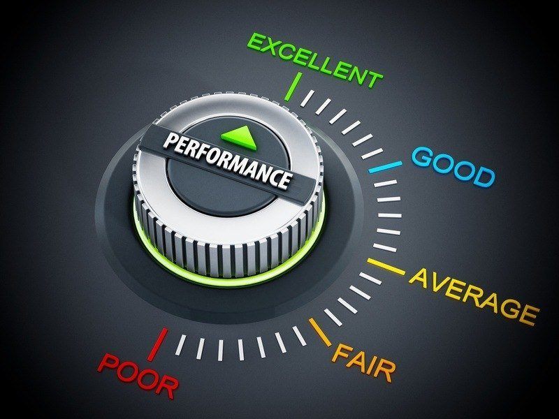 performance rating dial